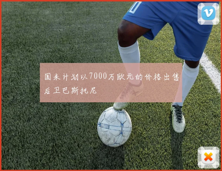 国米计划以7000万欧元的价格出售后卫巴斯托尼